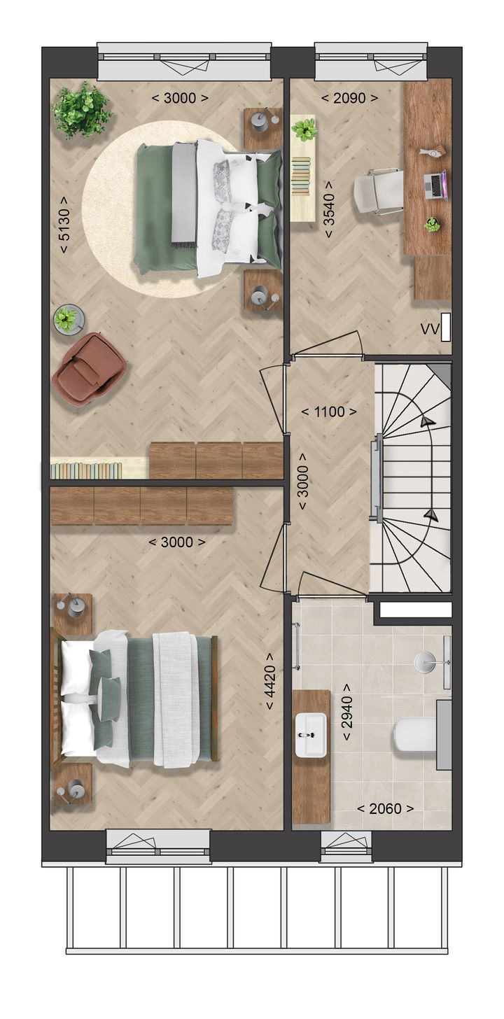 Foto 5 van B (Bouwnr. 13)