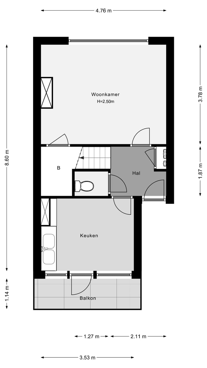 Foto 36 van Bagijnenstraat 21-D
