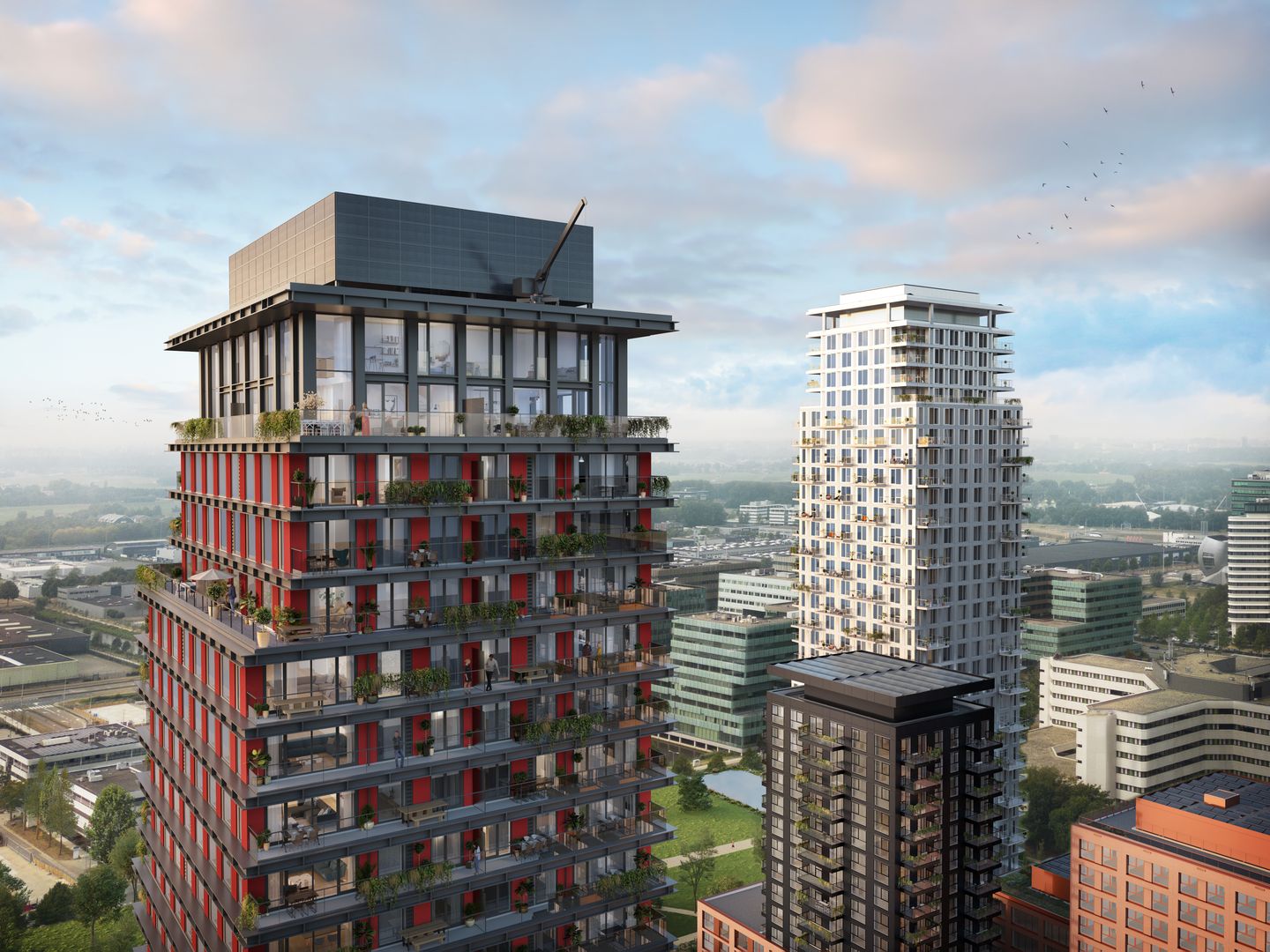 Foto 5 van SPOT Amsterdam | Scarlet (Bouwnr. D.17.02)