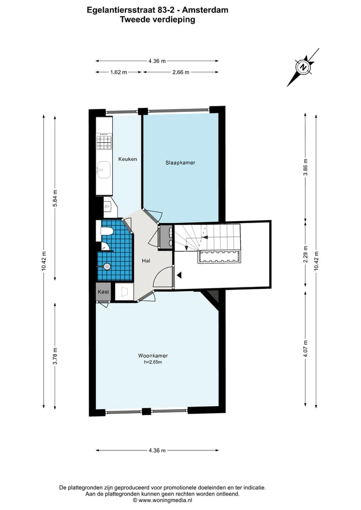 Foto 21 van Egelantiersstraat 83-2