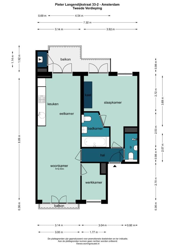 Foto 26 van Pieter Langendijkstraat 33-2