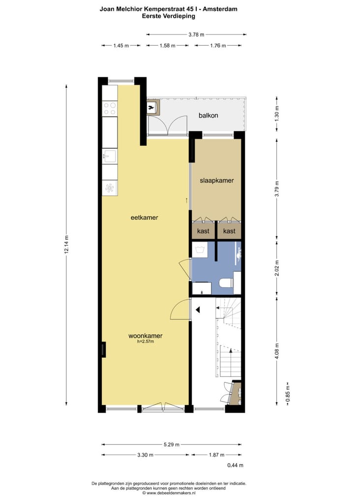 Foto 23 van Joan Melchior Kemperstraat 45-1