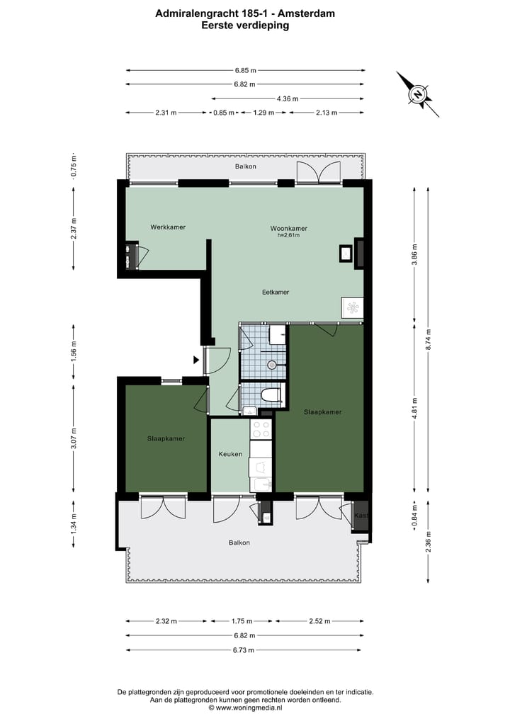 Foto 26 van Admiralengracht 185-1
