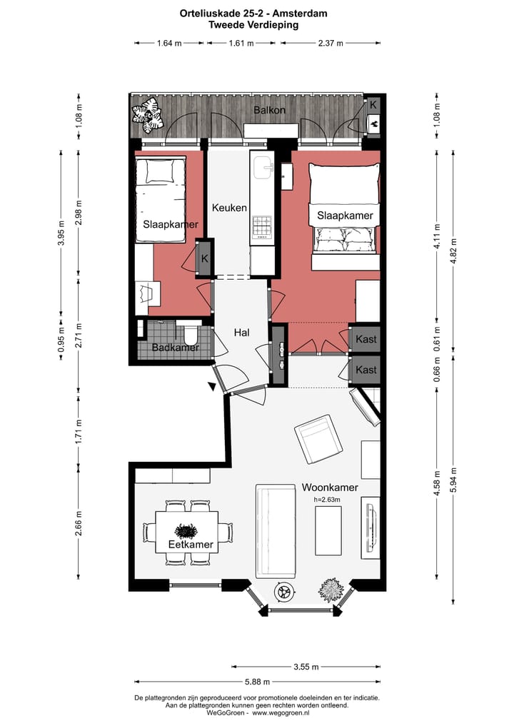 Foto 49 van Orteliuskade 25-2