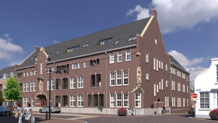 Foto van Pensionaat appartement Portiekflat