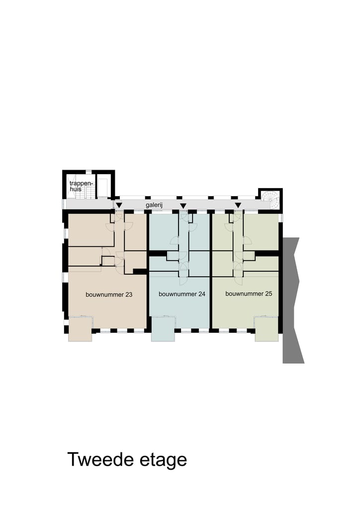 Foto 3 van Nieuwbouw appartement (Bouwnr. 23)
