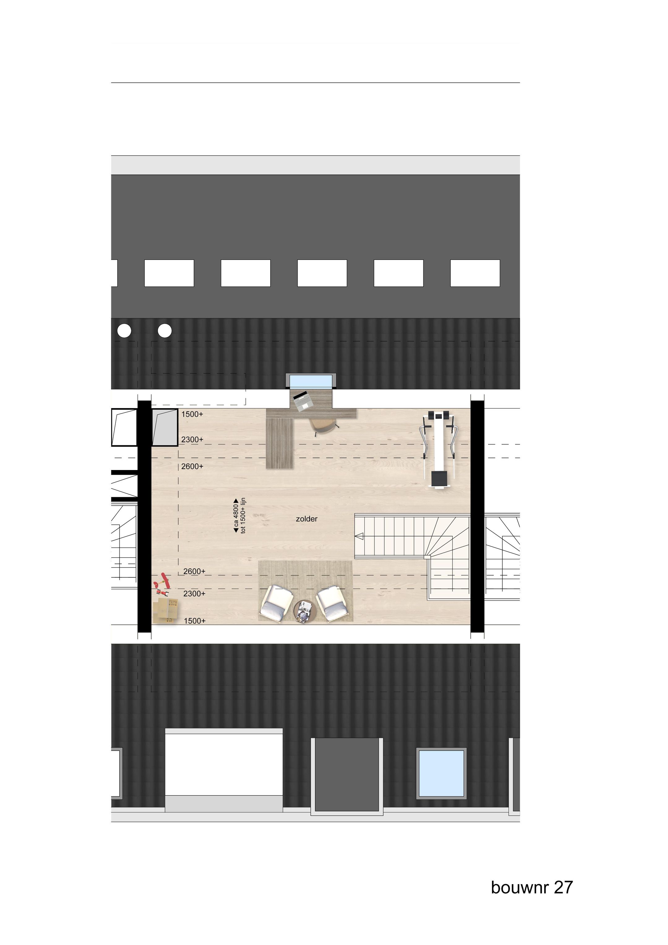 Foto 3 van Nieuwbouw appartement (Bouwnr. 27)