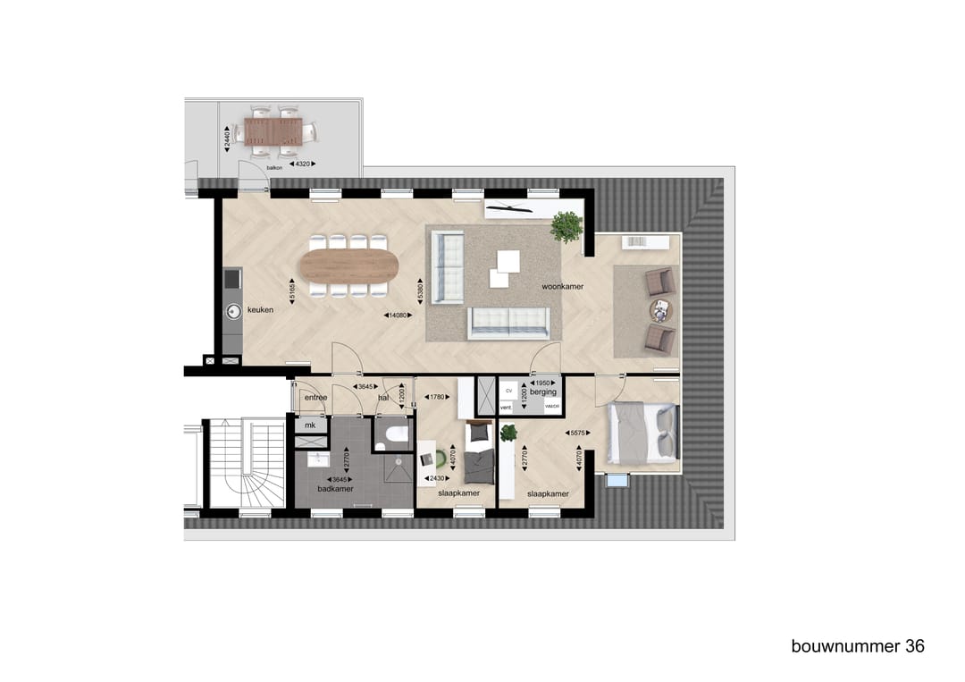 Photo 1 of Muziekschool appartement (Bouwnr. 36)