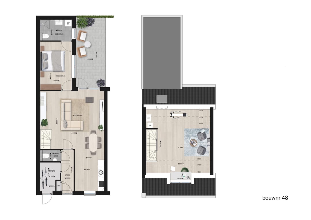 Foto 2 van LOOF woning (Bouwnr. 48)