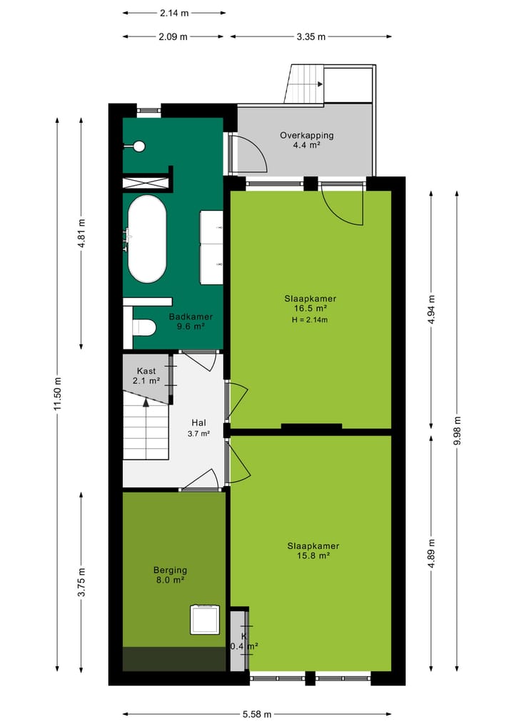 Foto 57 van Zuidelijke Parallelweg 14