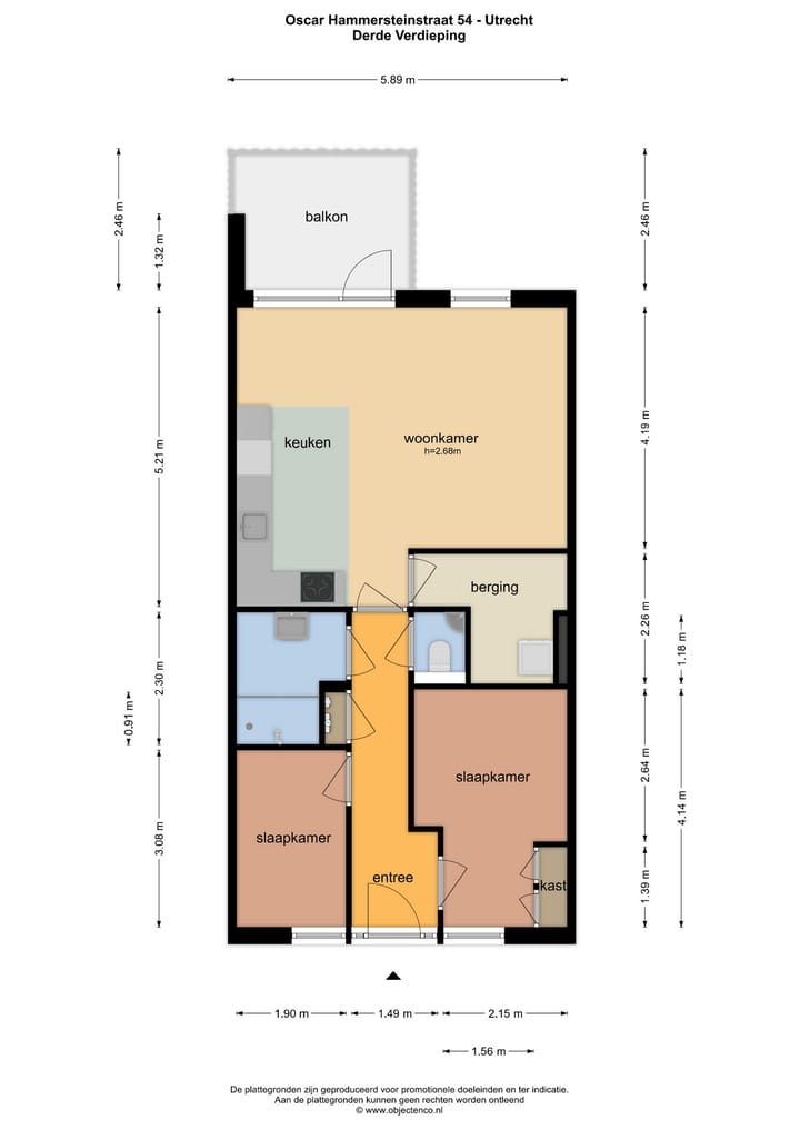 Foto 52 van Oscar Hammersteinstraat 54