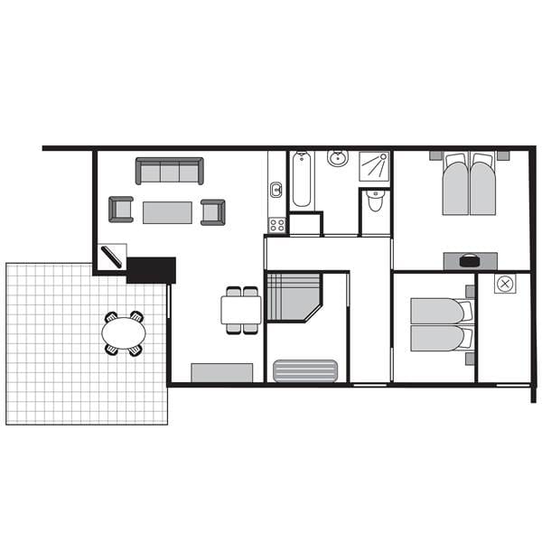 Foto 19 van Rue du Bois du Four 7 A - bungalow 241
