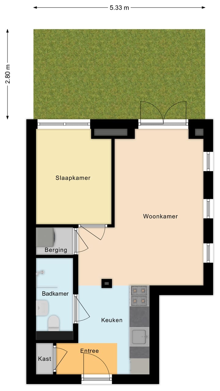 Foto 34 van Westzijde 406-A