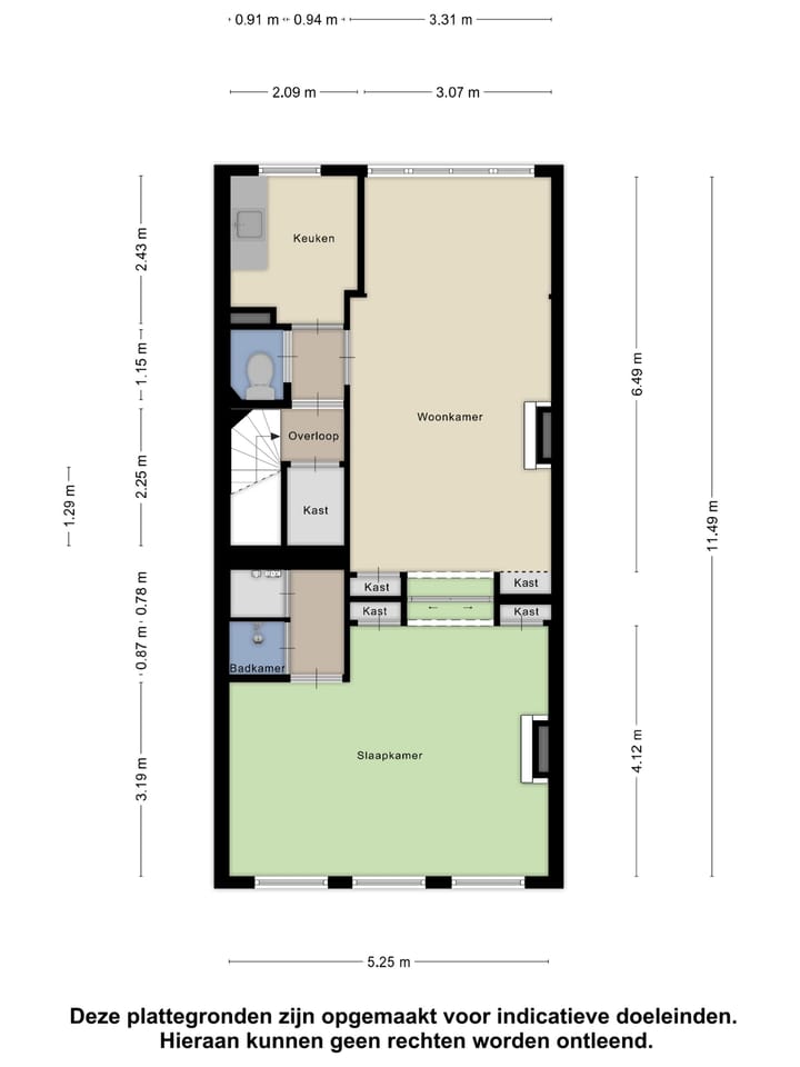 Foto 14 van Van Weelstraat 21-B02