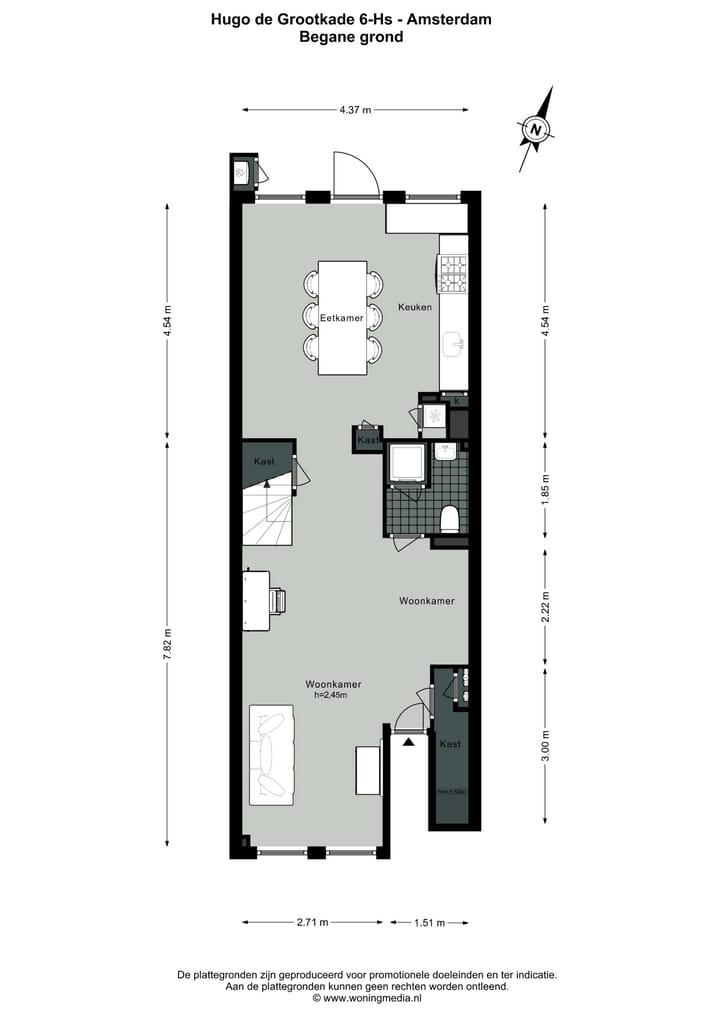 Foto 41 van Hugo de Grootkade 6-H