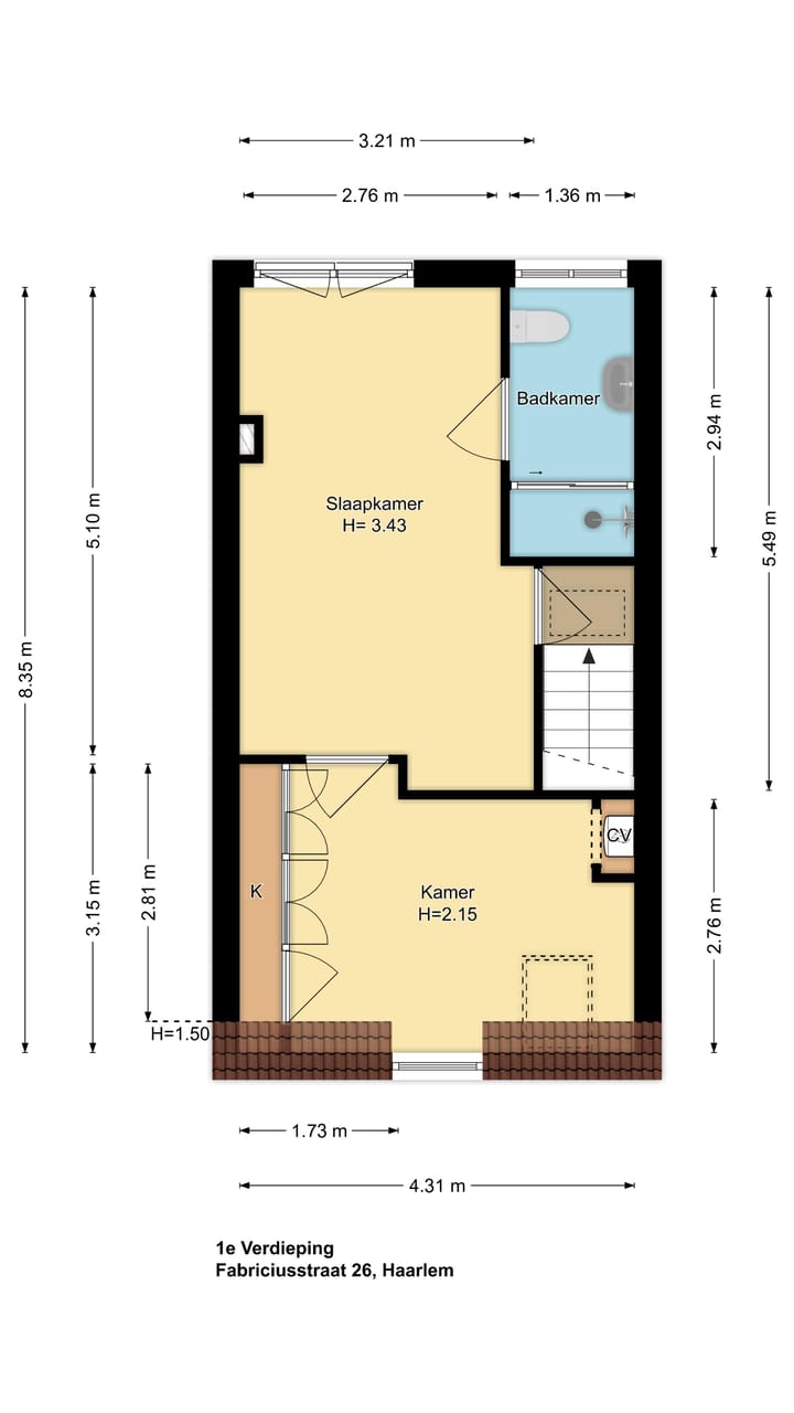 Foto 42 van Fabriciusstraat 26