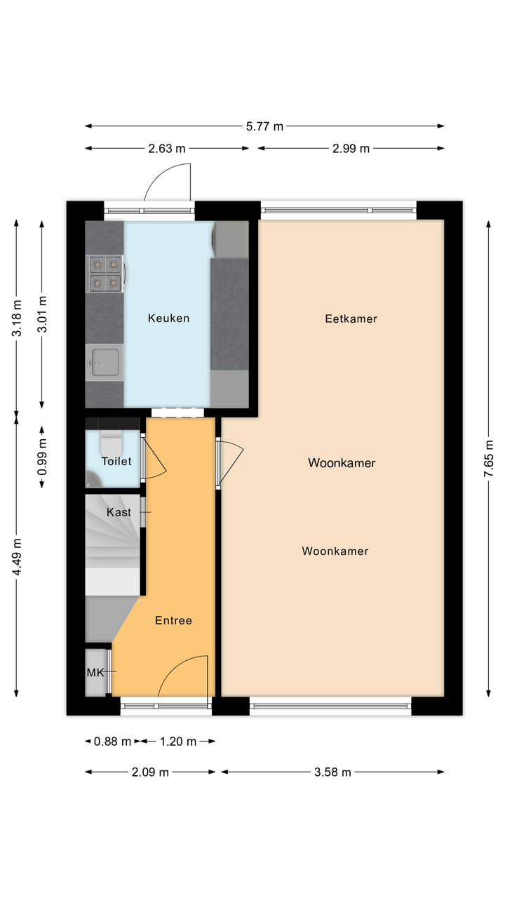 Foto 39 van Troelstralaan 17