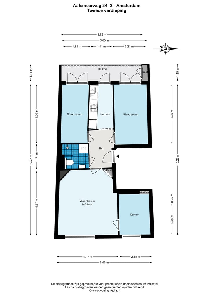 Foto 20 van Aalsmeerweg 34-2