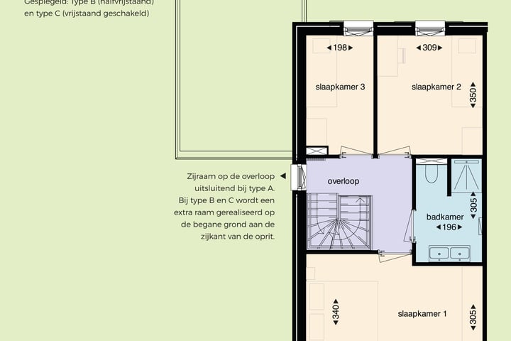 Foto 10 van Bocage Mandenmakerstraat Twee-onder-een-ka (Bouwnr. 12)
