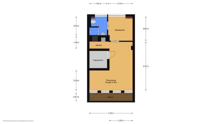 Foto 16 van Leeuwenstraat 52-B