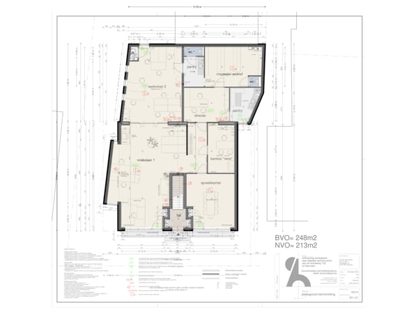 Plattegrond Herinrichting