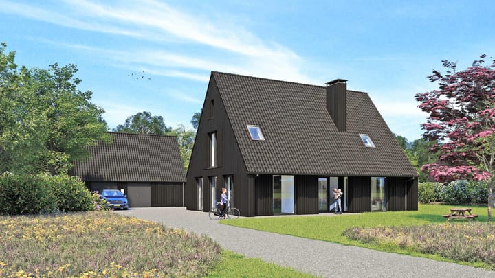 Foto 1 van Barnhouse villa - alle types mogelijk (Bouwnr. 2)