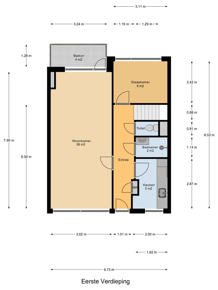 Foto 19 van Statensingel 92