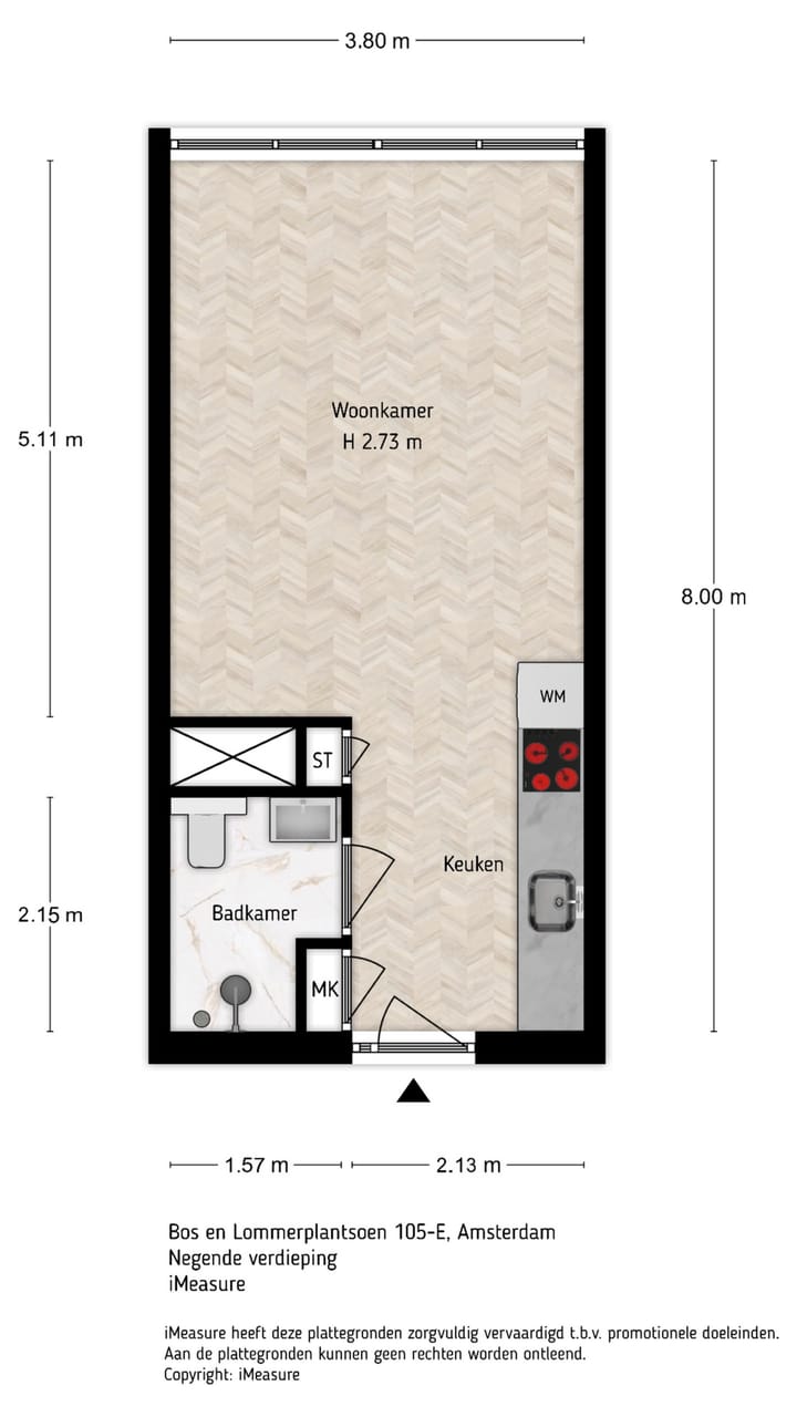 Foto 26 van Bos en Lommerplantsoen 105-E