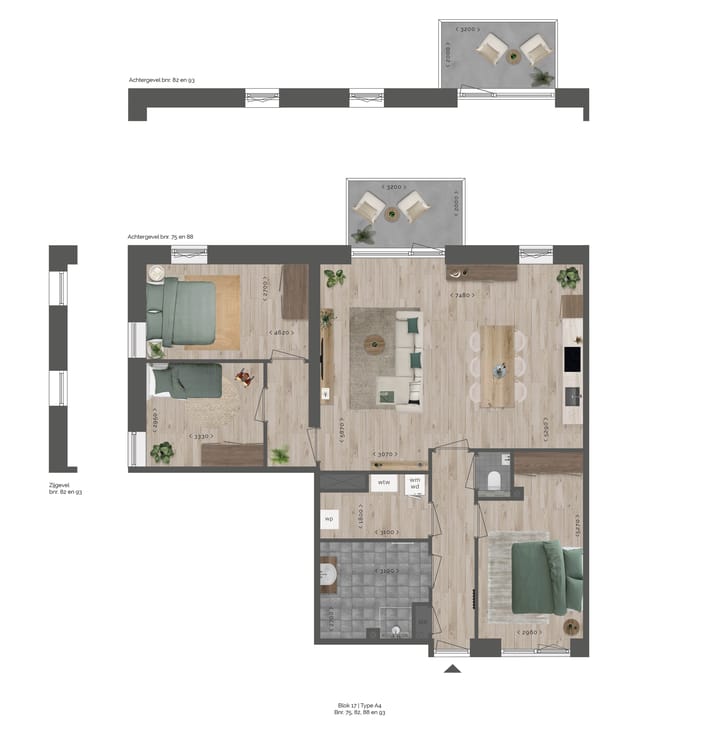 Foto 2 van Elinor Ostromstraat (bnr. 82)