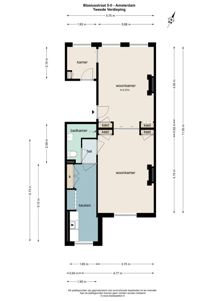 Foto 24 van Blasiusstraat 5-2