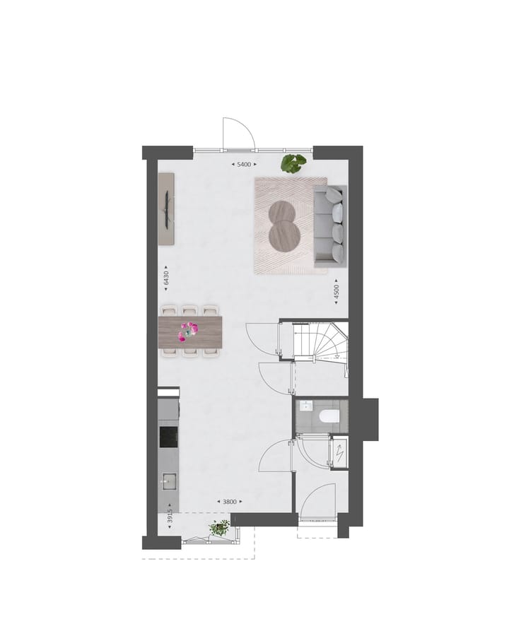 Foto 9 van Tussenwoning | Type E (Bouwnr. 545)