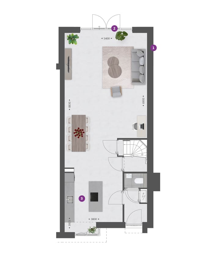 Foto 10 van Tussenwoning | Type E (Bouwnr. 545)