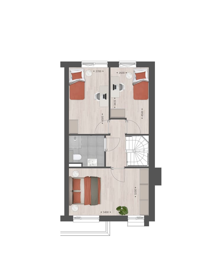 Foto 11 van Tussenwoning | Type E (Bouwnr. 545)