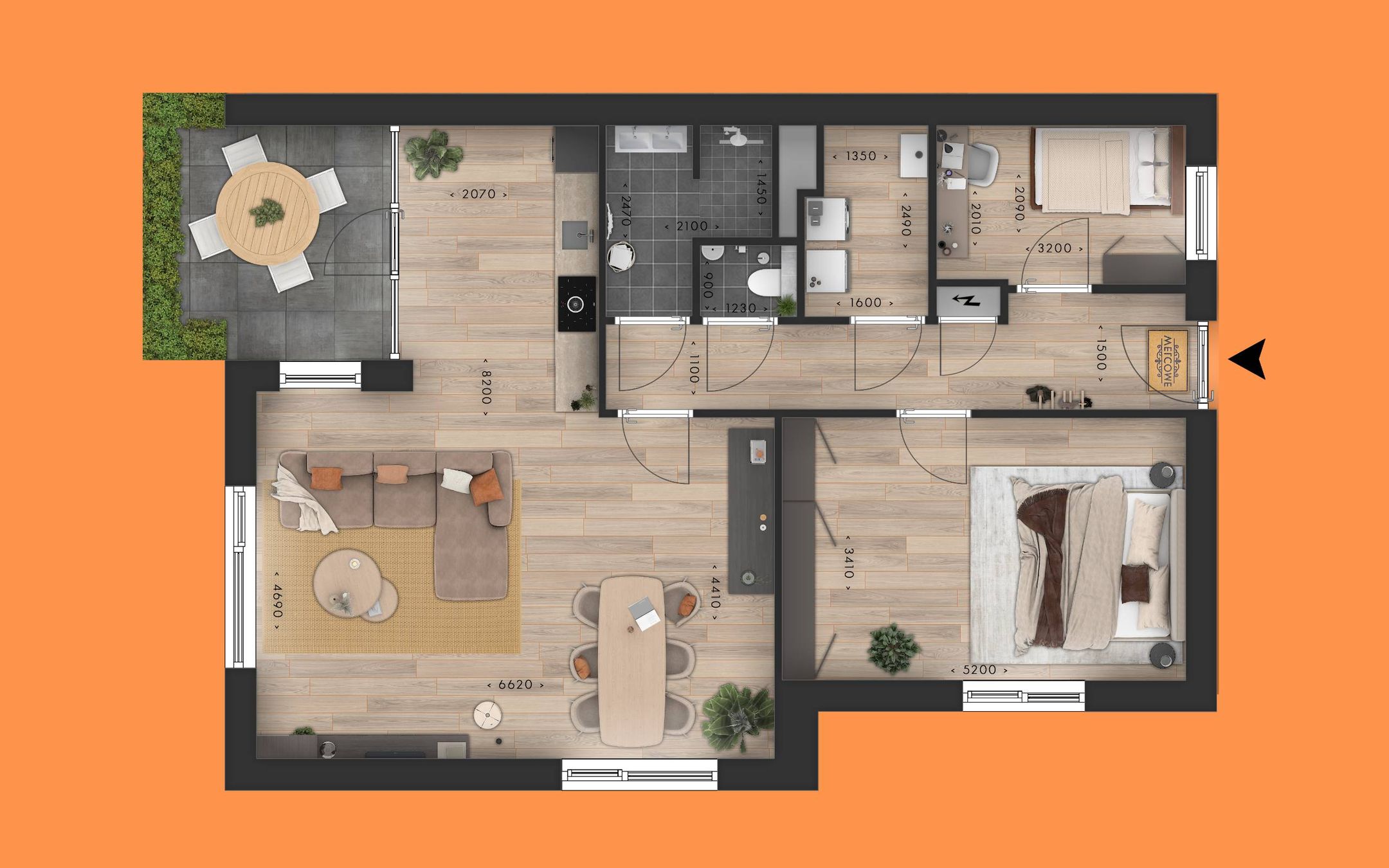 Foto 12 van Appartement (Bouwnr. 01)