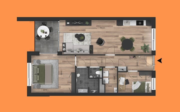 Foto 12 van Appartement (Bouwnr. 10)