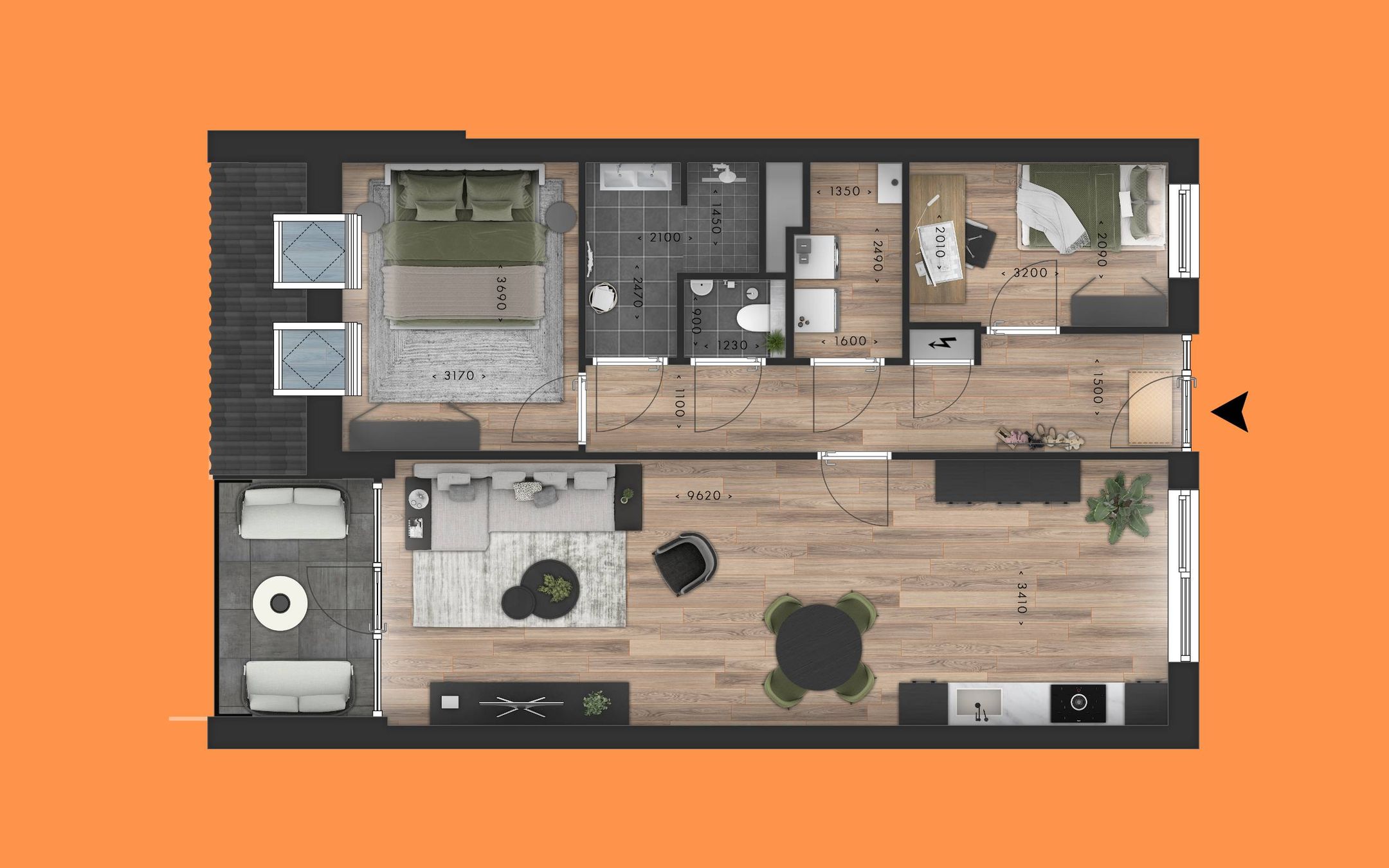 Photo 12 of Appartement (Bouwnr. 20)