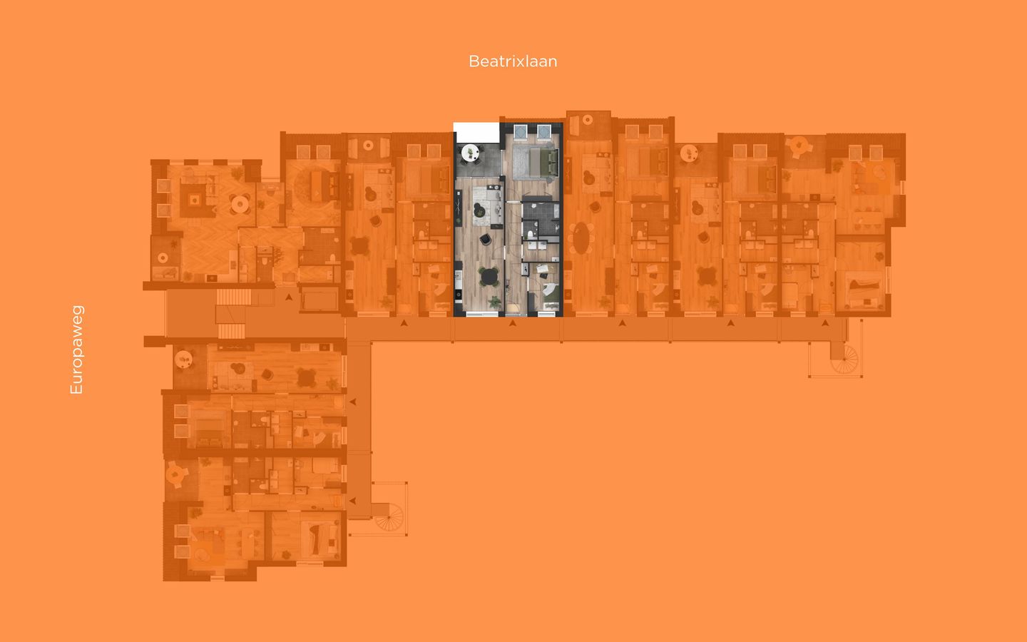 Foto 14 van Appartement (Bouwnr. 21)