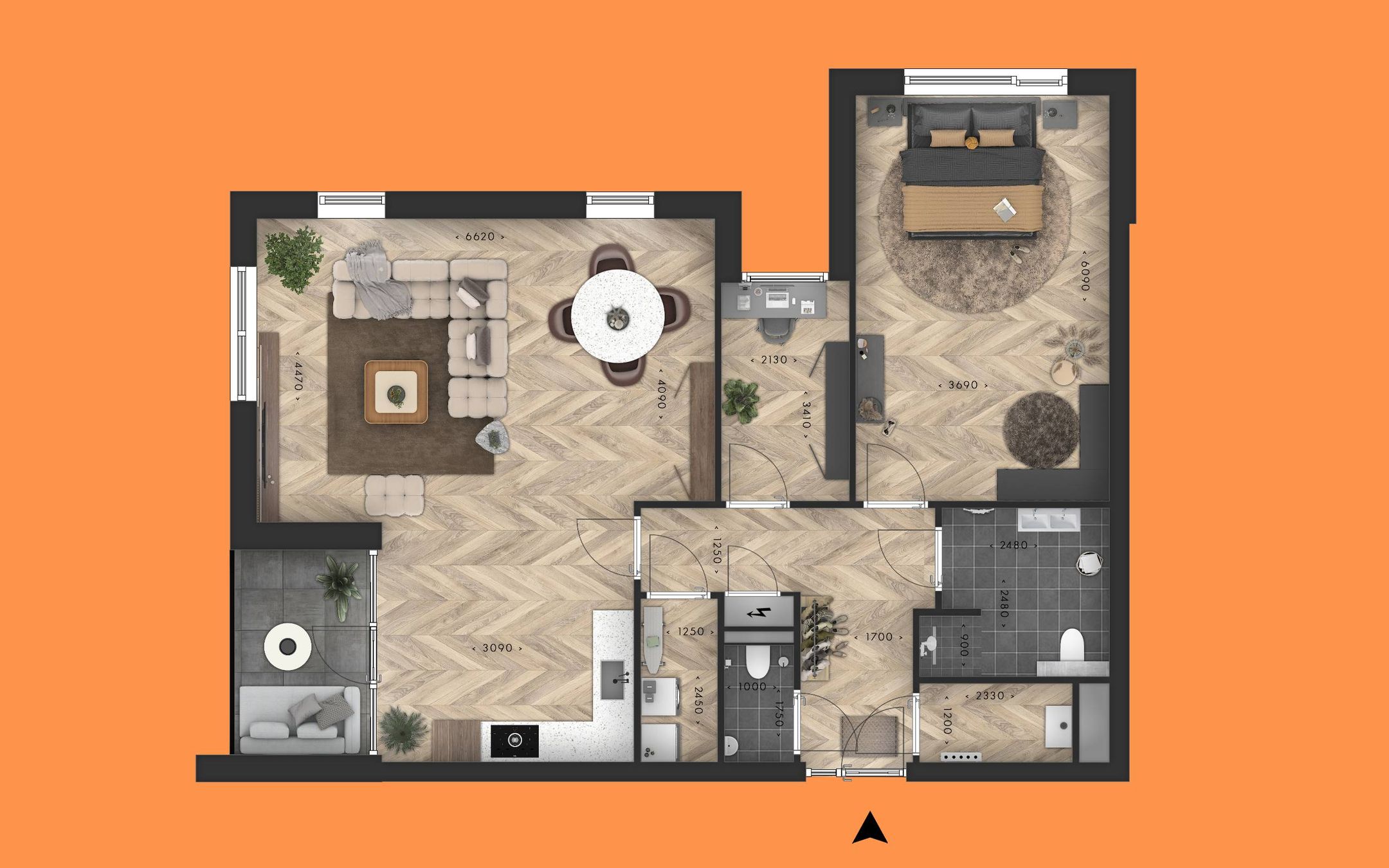 Foto 12 van Appartement (Bouwnr. 11)