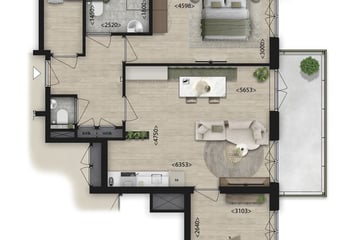 3-Kamer appartement thumbnail