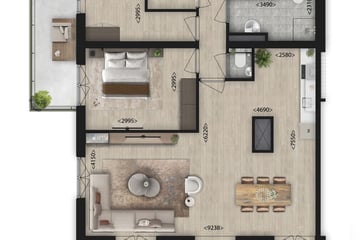 3-Kamer appartement thumbnail