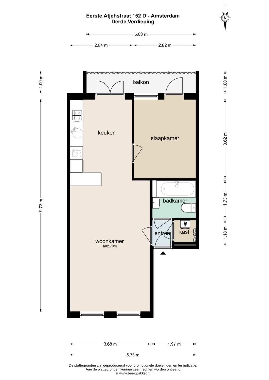 Foto 32 van Eerste Atjehstraat 152-D