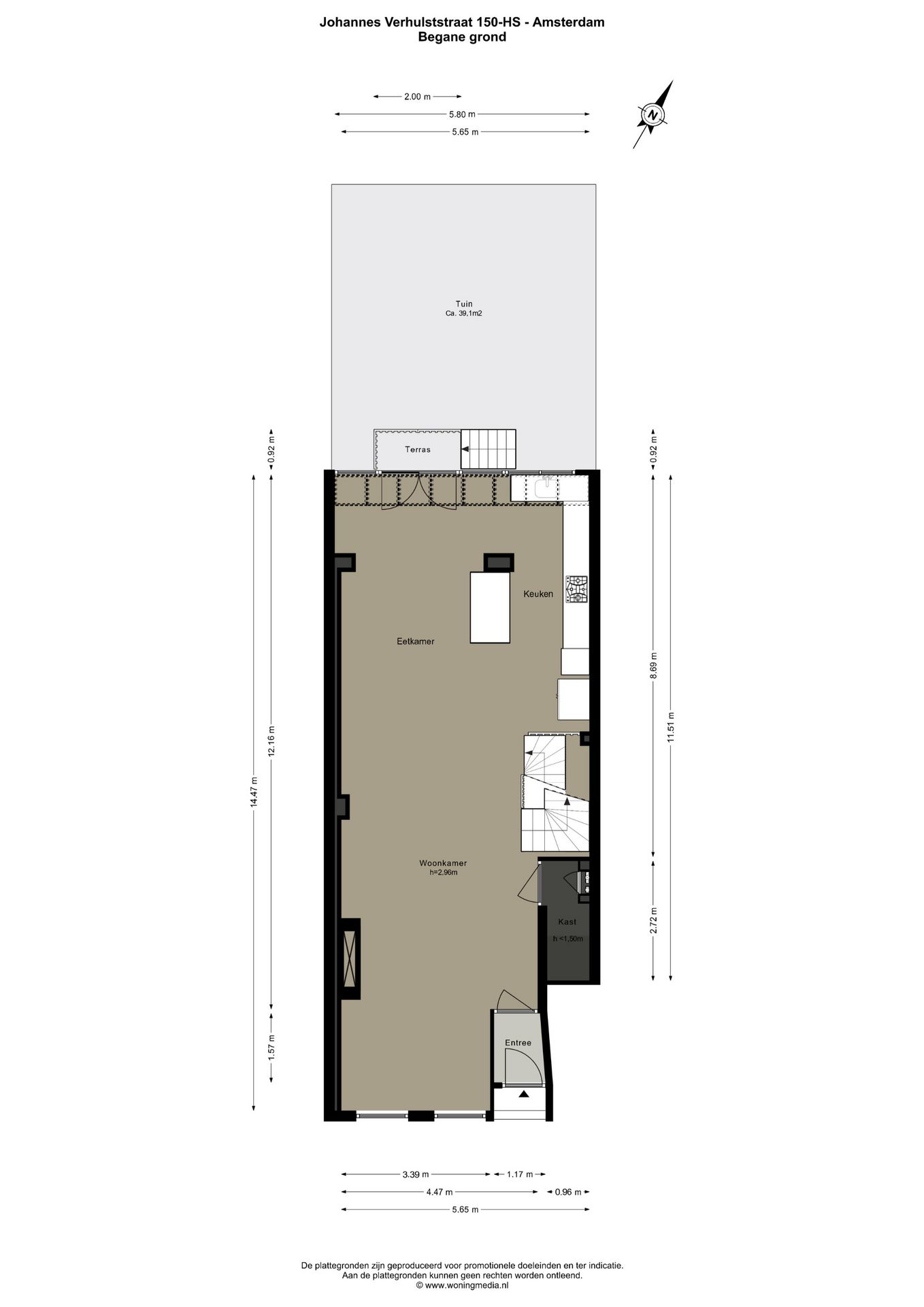 Foto 33 van Johannes Verhulststraat 150-H