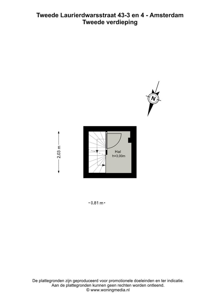 Photo 24 of Tweede Laurierdwarsstraat 43-3