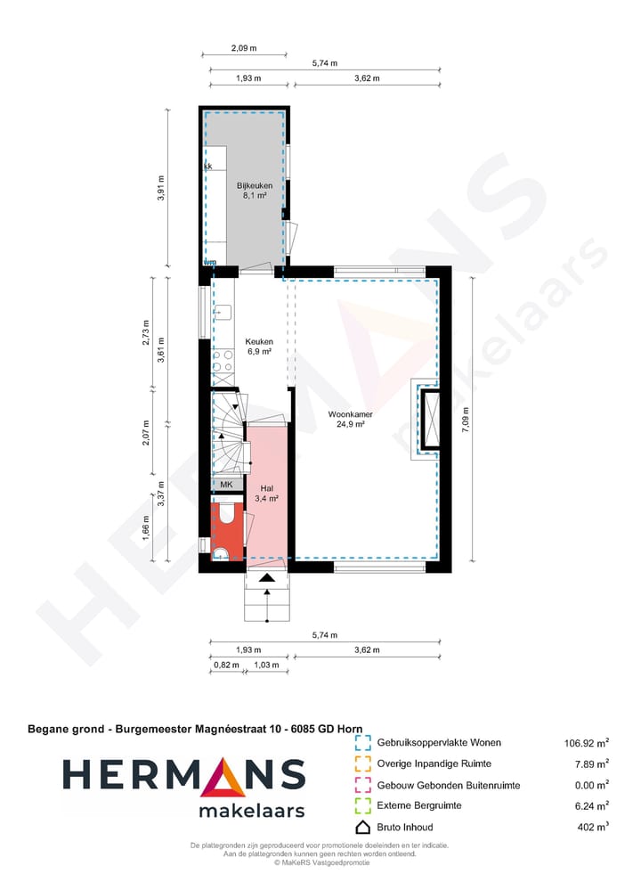 Foto 41 van Burgemeester Magnéestraat 10