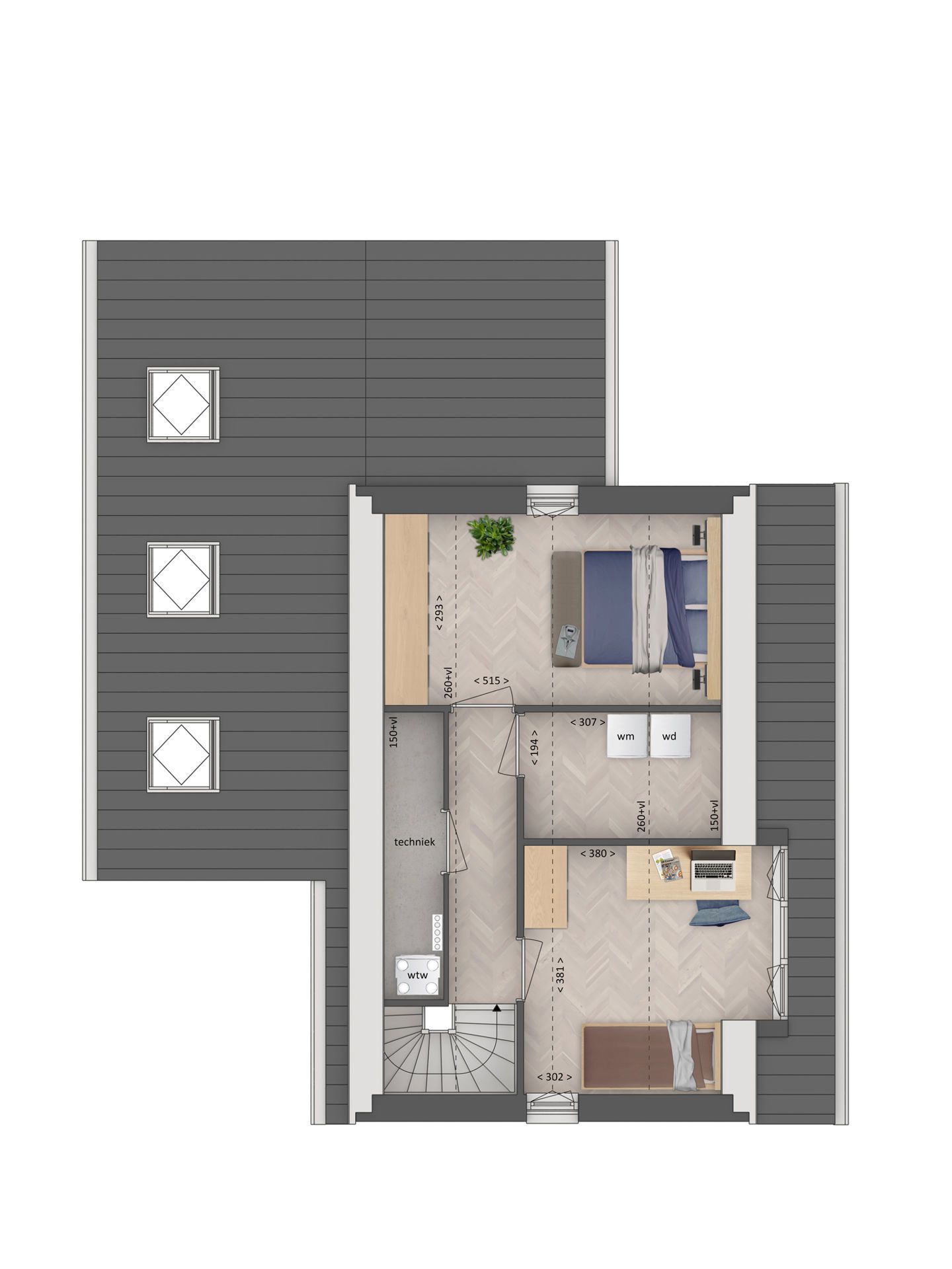 Foto 5 van Westerpark - Buitens - 16 (Bouwnr. 16)