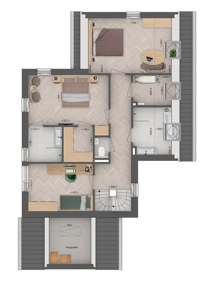 Foto 5 van Westerpark - Buitens - 15 (Bouwnr. 15)