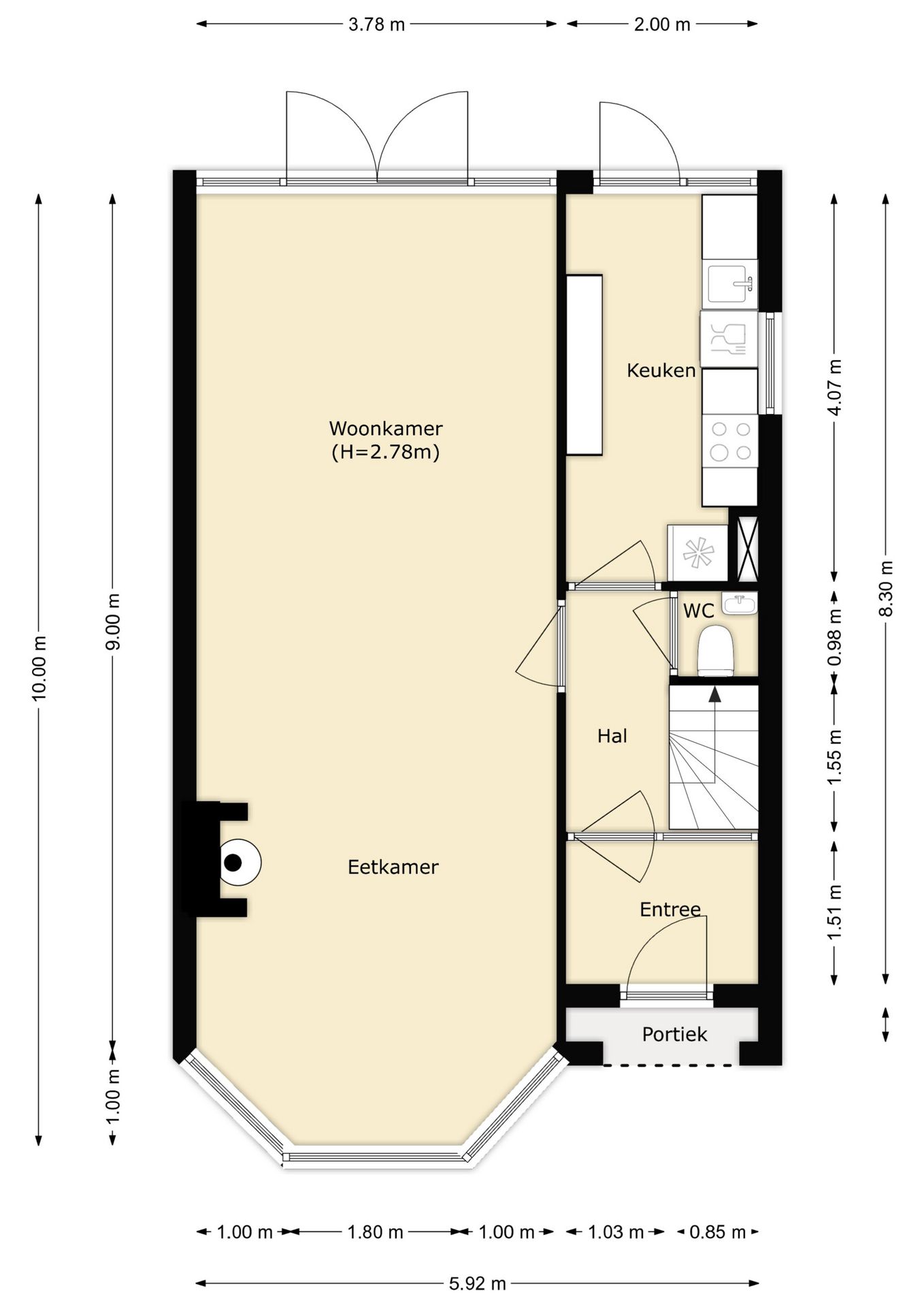 Foto 40 van Vondellaan 4