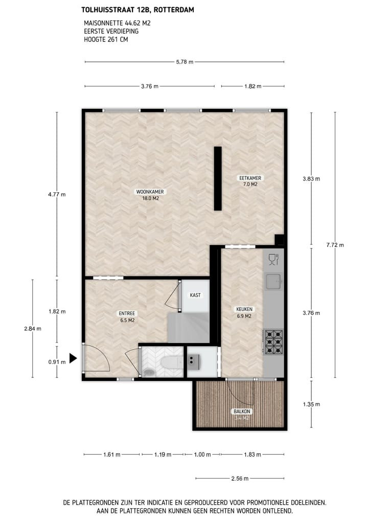 Foto 30 van Tolhuisstraat 12-B