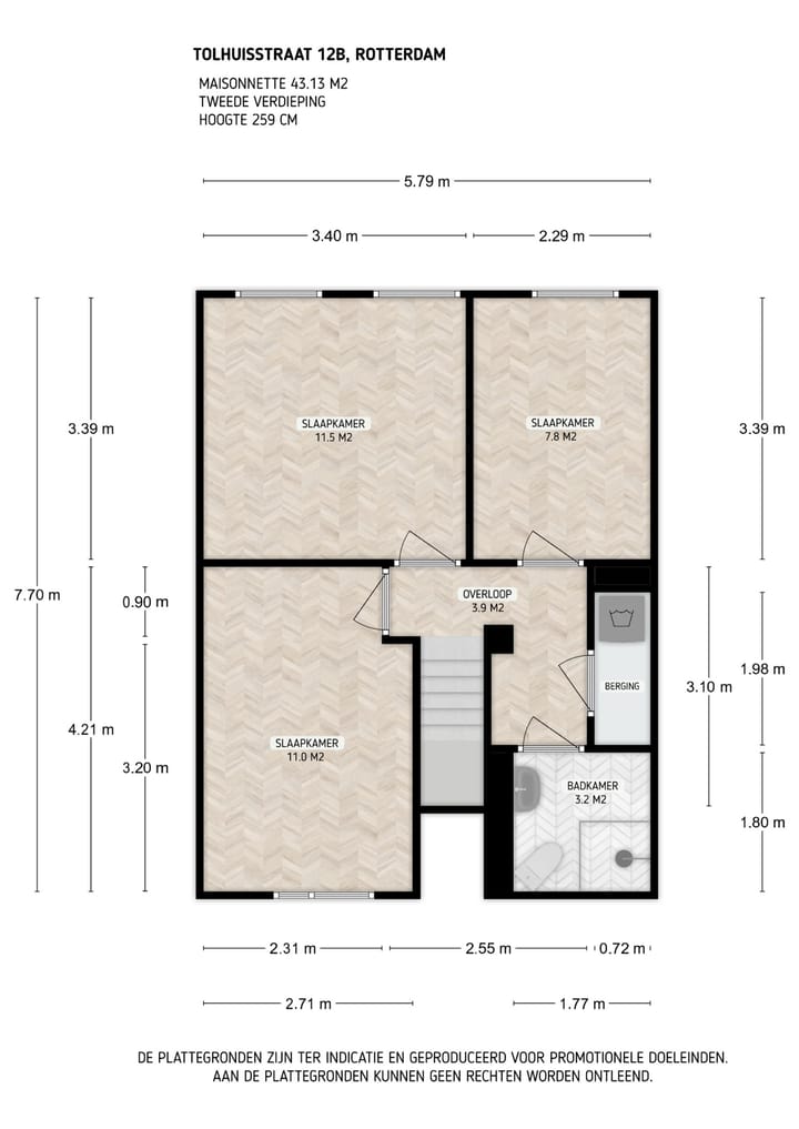 Foto 31 van Tolhuisstraat 12-B