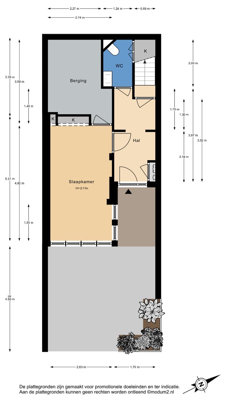 Foto 51 van Oostvlietweg 4-A